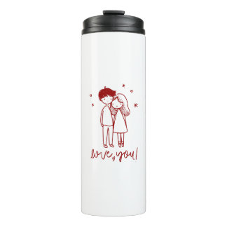 Thermotumbler - Sentimentale Liebesreihe Thermosbecher