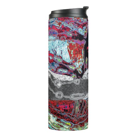 Thermotumbler – Strata Pulse Thermosbecher (Nach links gedreht)