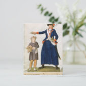 Theroigne de Mericourt Postkarte (Stehend Vorderseite)