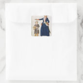Theroigne de Mericourt Quadratischer Aufkleber (Tasche)