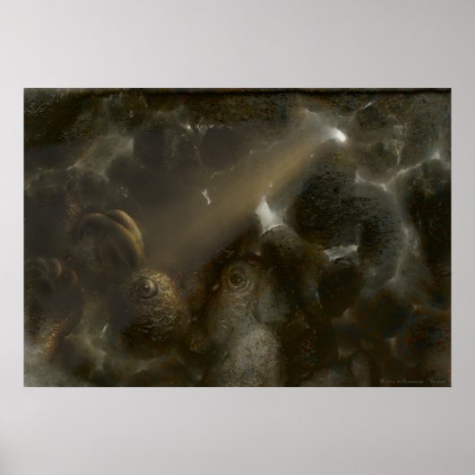 Therone | Seltsame Höhle Poster (Vorne)