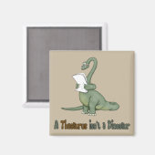 Thesaurus Dinosaur Magnet (Vorderseite/Rückseite)