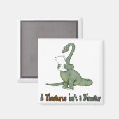 Thesaurus Dinosaur Magnet (Vorderseite/Rückseite)