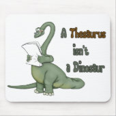 Thesaurus Dinosaur Mousepad (Vorne)