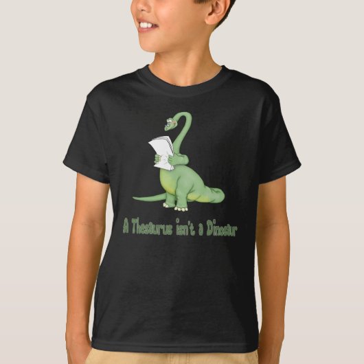 Thesaurus Dinosaur T-Shirt (Vorderseite)