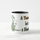 Thesaurus Dinosaur Tasse (Zentrum)