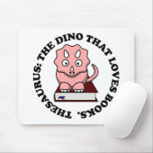 Thesaurus: Ein Dinosaurier der Liebe-Lesebücher Mousepad (Mit Mouse)