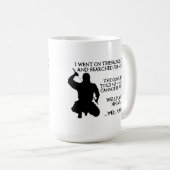 Thesaurus Ninjas Funny NinjaMug Kaffeetasse (VorderseiteRechts)
