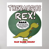 Thesaurus Rex Poster (Vorne)