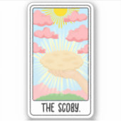 TheScoby-TarotCards-Vinyl-Aufkleber Aufkleber (Vorderseite)