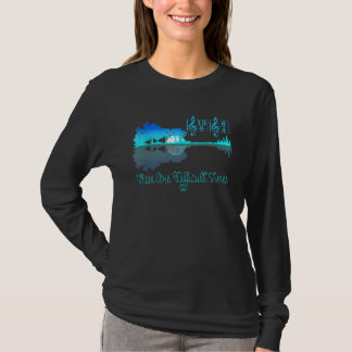 These Are Difficult Times Guitar Lake Shadow Music T-Shirt
