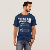 These are Difficultimes Pun Gift for Musicians ret T-Shirt (Vorne ganz)