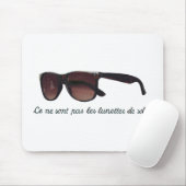 These are not sunglasses mousepad (Mit Mouse)