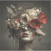 These Fleeting Lips — Gothic Fine Art Aufkleber (Vorderseite)