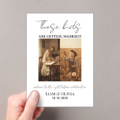 These Kids Are Getting Married The Night Before Acryleinladungen (Insitu (Handheld))