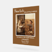 These Kids Are Getting Married The Night Before Acrylschild (Winkel)