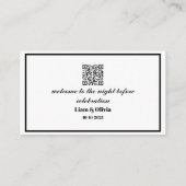 These Kids Are Getting Married The Night Before Begleitkarte (Rückseite)