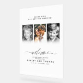 These Kids Are Getting Married Welcome Acrylschild (Winkel)