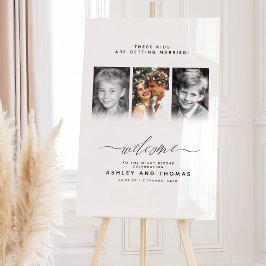 These Kids Are Getting Married Welcome Acrylschild