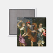 Theseus mit Ariadne und Phaedra Magnet (Vorderseite/Rückseite)