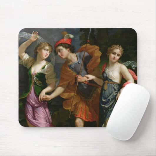 Theseus mit Ariadne und Phaedra Mousepad (Mit Mouse)