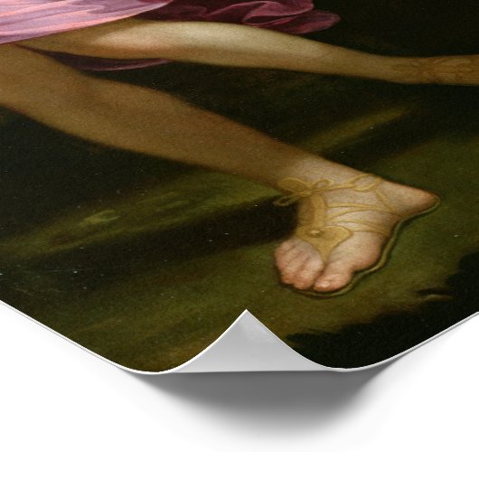 Theseus mit Ariadne und Phaedra Poster (Ecke)