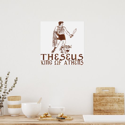 Theseus Poster (Küche)