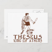 Theseus Postkarte (Vorne/Hinten)