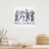 Theseus & The Minotaur Poster (Küche)