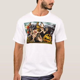 Theseus tötet das Minotaur T-Shirt