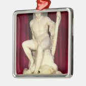 Theseus und der Minotaur, 1782 Ornament Aus Metall (Links)