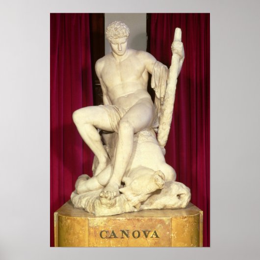 Theseus und der Minotaur, 1782 Poster (Vorne)