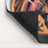 Theseus, welches das Minotaur kämpft Mousepad (Ecke)