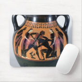 Theseus, welches das Minotaur kämpft Mousepad (Mit Mouse)