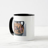 Theseus, welches das Minotaur kämpft Tasse (Vorderseite Links)