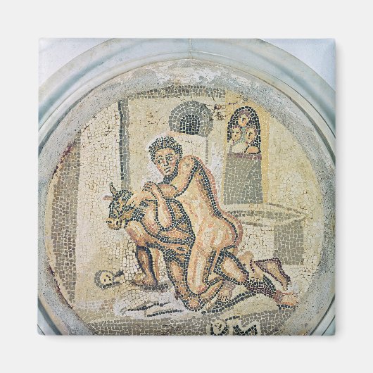 Theseus Wrestling mit dem Minotaur Magnet (Vorne)