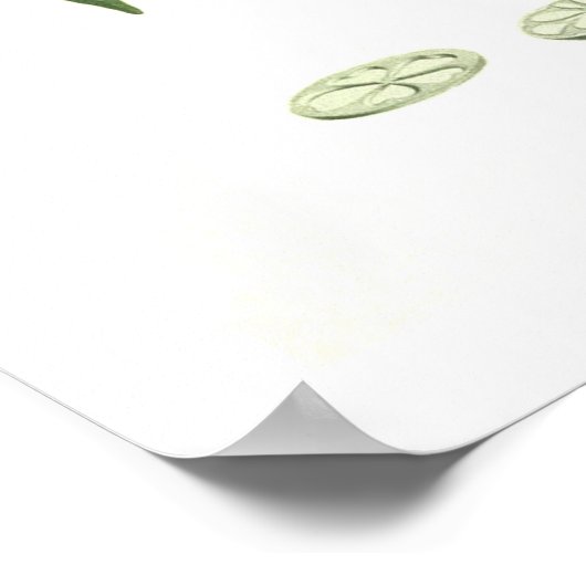 Thespesia populnea poster (Ecke)