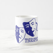 Thespianblau Kaffeetasse (Mittel)