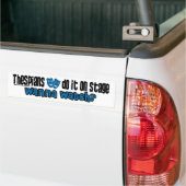 Thespians tun es auf Bühne Autoaufkleber (Auf Lkw)