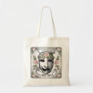 Thespische Schauspielermasken Tragetasche