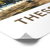 Thessaloniki Griechenland Reisen Print Poster (Ecke)