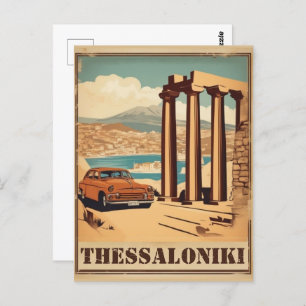 Thessaloniki Stadt, Griechenland Berufung Souvenir Postkarte