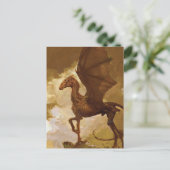 Thestral Postkarte (Stehend Vorderseite)