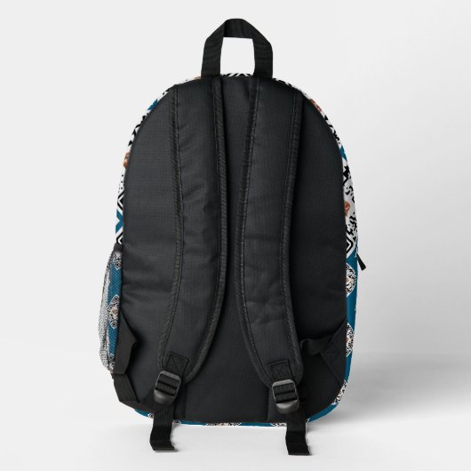 #thesurfingmermaid_Florida Bedruckter Rucksack (Rückseite)