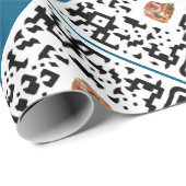 #thesurfingmermaid_Florida Geschenkpapier (Rolleneckpunkt)