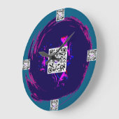 #thesurfingmermaid #SWAG@MAGHIE.ORG Große Wanduhr (Winkel)