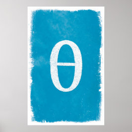 Theta Art - Math Posters Poster