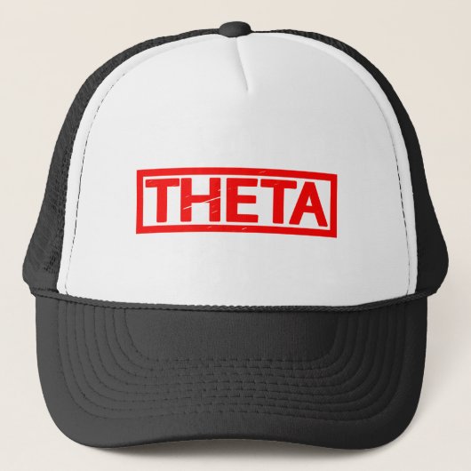Theta-Briefmarke Truckerkappe (Vorderseite)