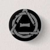 Theta Delta Therianthrope Button (Vorderseite)