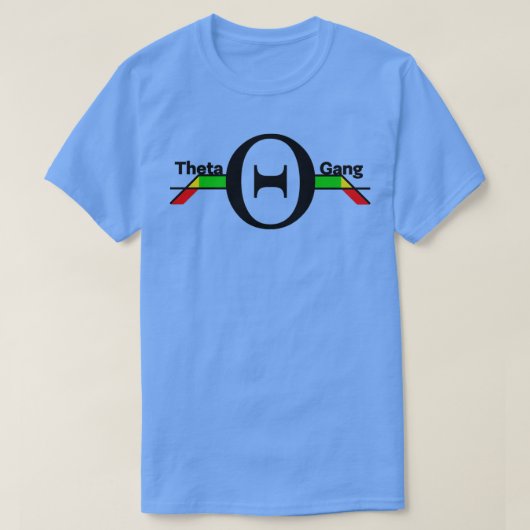 Theta Gang Sleek Design for Traders T-Shirt (Design vorne)